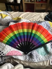 Gay Pride Cracking Fan 24 Inches Loud Large