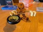 Vintage Lego Bionicle 1388 Matoran TOHUNGA HUKI 2001 McDonalds with Kaukau Disc