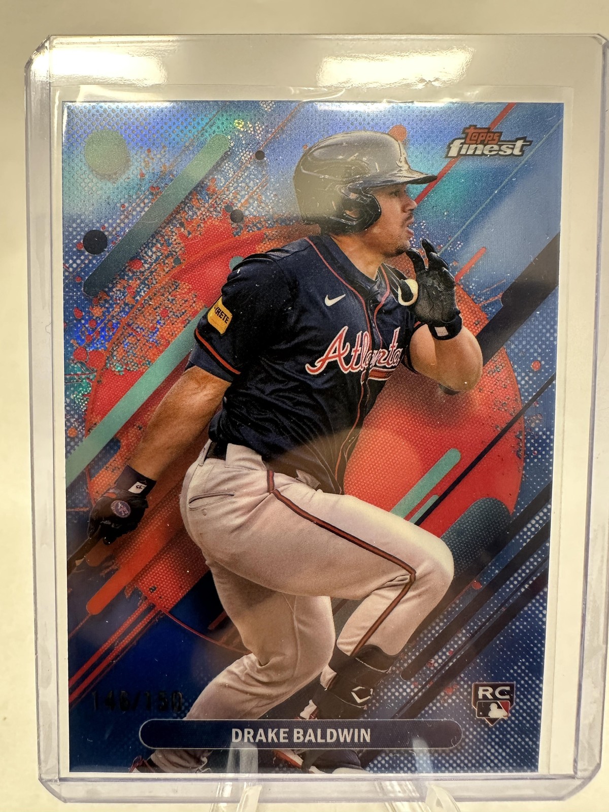 2025 Finest #287 Drake Baldwin Sky Blue #/150