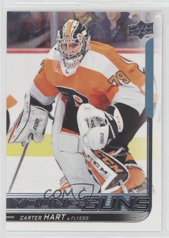 2018-19 Upper Deck Young Guns Carter Hart #491 2o7