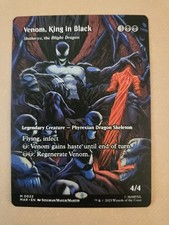Venom, King in Black - Skithiryx, the Blight Dragon (Borderless) 22 Legal NM