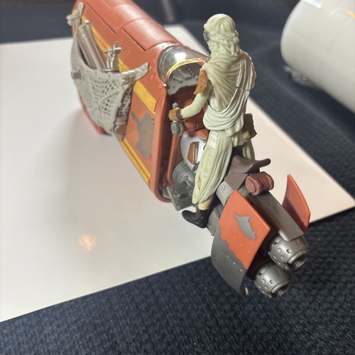 2015 Star Wars The Force Awakens Rey’s Jakku Speeder Vehicle & Figure Hasbro - Picture 5 of 5