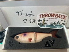 Throwback Baits PB&J Shad Metro Glide - Brand New 
