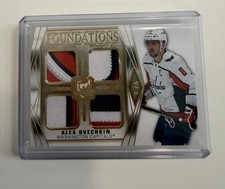Upper Deck 2020-21 The Cup Foundations Quad Patch Alex Ovechkin /5 Capitals