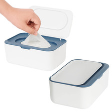2 Pack Wipes Dispenser, Wipe Holder for Baby  Adult, Refillable Wipe Container
