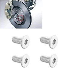 4PCS Brake Rotor Screw Replacement Oem#11609271,Stainless Steel Brake Parts Comp