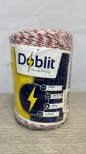 DOBLIT Elektrozaundraht 500m 9x0,15mm Rolle robust einfache Installation 9er Pack