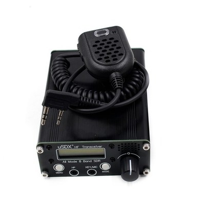  NEW USDX+HF Transceiver HF Ham Radio QRP CW Transceiver 3W-5W All Mode 8 Band