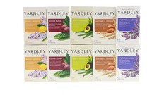 Yardley Bath Bar Eng Lav, Lem Ver, Coc But, Alo Avoc, Oat Alm4.25oz Set 2 Pack