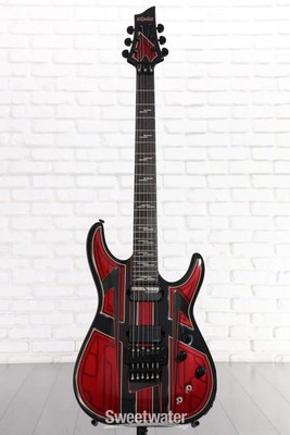 Schecter C-1 FR S Przym Vespid Electric Guitar - Metallic Red, Przym