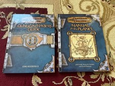 dungeons and dragons 3.5 book lot Rare (2 books) D&D 3.5 3.0