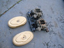 Mopar 1957 1958 Chrysler 392 Hemi Dual Quad 2x4 Intake 2534 2535 Wcfb Carbs Mint