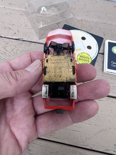 Vtg TYCO HO Slot Car Hot Rod Parts Funny Mustang Box Tycopro Red Shelby Cobra - Picture 9 of 10