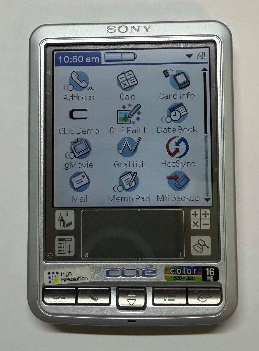 Palm OS Sony CLIÉ PDAs for sale | eBay