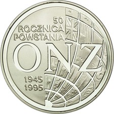 [#19156] Coin, Poland, 20 Zlotych, 1995, MS, Silver, KM:291