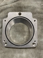 ICT Billet LS Throttle Body Adapter 3 Bolt Intake to 4 Bolt - 551513