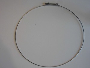 1x Ring Spannring für Türmanschette DM ca. 32cm Waschmaschine Miele W961 (3