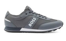 HUGO BOSS 199 Men's PARKOUR RUNN MEMX Sneakers 7-13 Shoes AUTHENTIC NEW Gray