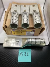 ILSCO CLND-750-12-134 Compression Lug 750 KCMIL Black Die 106 (lot of 4)