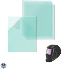 4.5" X 5.25" Welding Helmet Cover Lens,10 Pcs Outside Replacement Clear Lens ...
