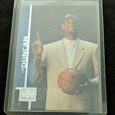 NBA Hoops Topps Tim Duncan Spurs 1997 Rookie Basketball Card Lot