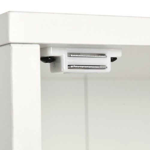 LED File Cabinet Bookcase 2 Filing Drawers Adjustable Levels for Letter Folders - Picture 8 of 9