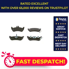 Brake Pads Set fits MERCEDES ML270 W163 2.7D Rear 99 to 05 OM612.963 Bosch New
