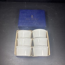 6 Auflauff&ouml;rmchen Worcester verpackt in wei&szlig; 6er Set Auflauff&ouml;rmchen Schale