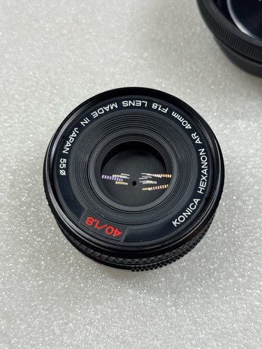 [COMO NUEVO] Lente Konica Hexanon AR 40mm f1.8 Pancake Prime Montaje AR - **WOW** - Imagen 6 de 24