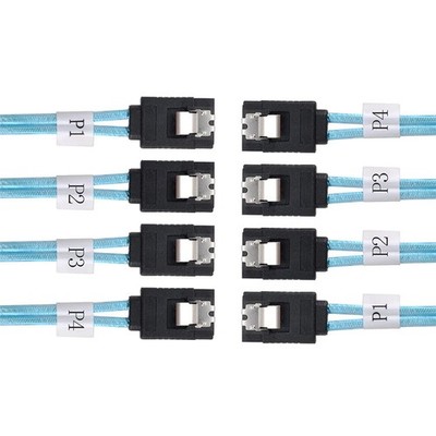 xiwai Internal SAS 4 SATA Host to 4 SATA 7pin Target Hard Disk 6Gbps Data Server