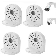 Indoor Outdoor Bracket ABS Plastic Wall Mount L-Shaped Bracket for Dome IP Mo...
