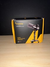 MAONO PD200W Hybrid Wireless Podcast Microphone for PC, Dynamic XLR USB HD Mic