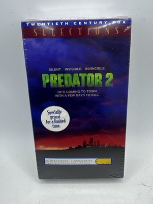 PREDATOR 2 FACTORY SEALED NEW VHS CLASSIC RARE HTF OOP