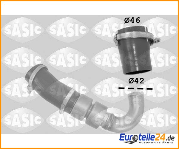 Ladeluftschlauch Sasic 3336230 Ausgang FüR Ford C-Max Ii-image