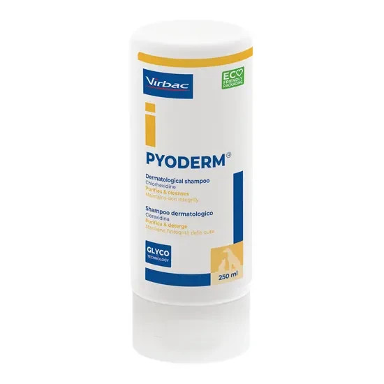 Pyoderm Antibacterial Antifungal Shampoo for Dogs and Cats