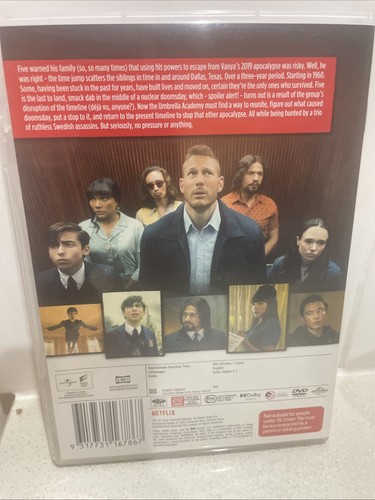 The Umbrella Academy : Season 2 Two (DVD, 2021) Reg 4 Fast Post - Picture 3 of 3
