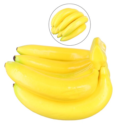 Realistici Plastica Artificiale Finto Frutta Banana Schiuma Artigianale Casa - Foto 10 di 12