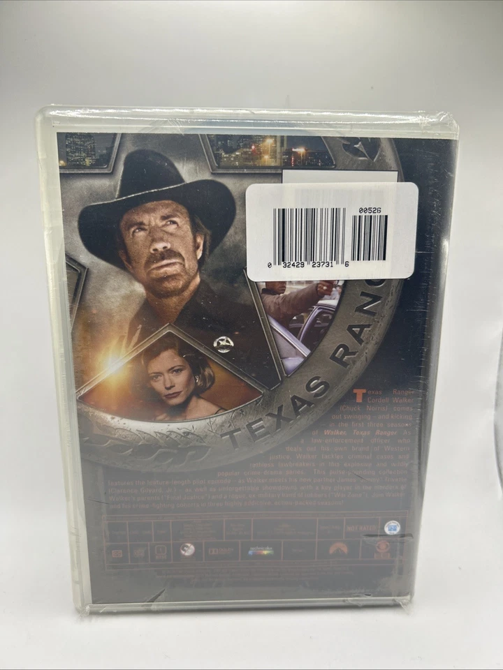 Walker : Texas Ranger Seasons 1-3 DVD Box Set – Factory Sealed – Chuck Norris - Image 2 of 4