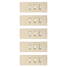 5pcs 3" Hook Waist Band Extenders Waist Extenders Waistband, Light Khaki
