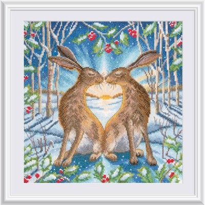 RTO counted cross stitch kit ''Good morning'', 27x27cm, DIY