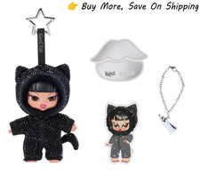 Bratz Bratziez Bling Seriez Doll Kool Kat Jade Shiny Keychain Charm No Box