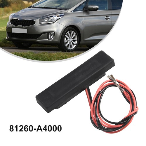 Rear Trunk Lock Easy Installation Opening Button Replacement ABS Black Brand New - Picture 2 of 12