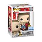 Funko POP! WWE John Cena Spinner Championship Belt Exclusive Fig 203 + Protector