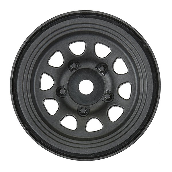Proline Keystone 1.55"" Black Plastic Internal Beadloc Wheel
