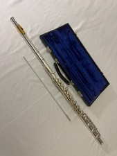 Gemeinhardt USA 3B solid silver head gold lip plate B foot gizmo key