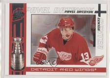 2003-04 Pacific Quest for the Cup Pavel Datsyuk #34 HOF iy2