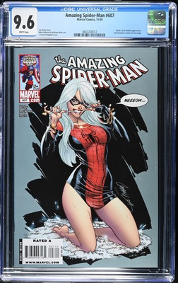 #ad Amazing Spider Man #607 J Scott Campbell Cover CGC 9.6 $200.00