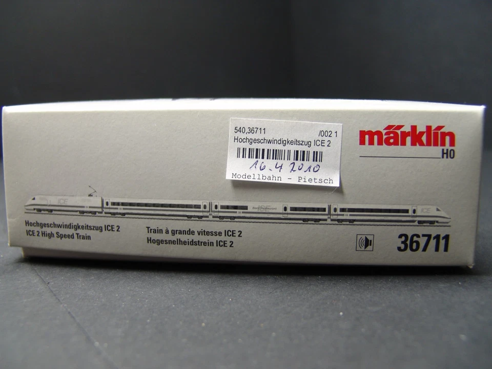 Märklin Digital 34780 + 43727 H0 ICE 3 DB in OVP - Bild 2 von 4