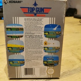TOP GUN SECOND MISSION NINTENDO NES - FRA VERSION NES-OG-FRA