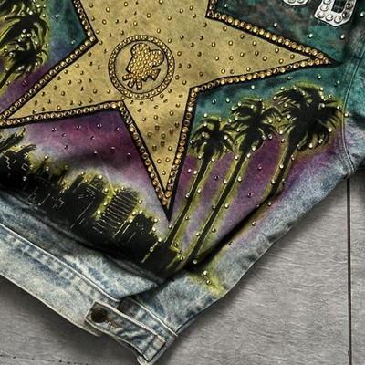 Michael Jackson Favorite Tony Alamo Hollywood 80s denim jacket